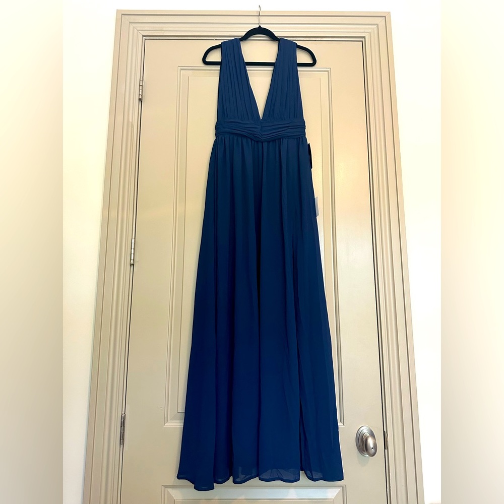 NEW Heavenly Hues Navy Blue Maxi Dress
